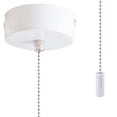 thumbnail image 1 of Pull Cord Light Switch Bathroom Ceiling Light Pull Cord Switch with 150cm Chain, 1 of 5