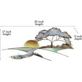 thumbnail image 2 of T.I. Design Oak Hill Metal Wall Art One Size, 2 of 6