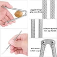 thumbnail image 3 of Chetnut cracker Nut Cracker, Multi-Purpose Cracker Set - Stainless Steel Seafood Pecan Crackers Forks, Non-slip Handle Walnut Cracker Tools, Lobster Crab Leg Cracker Nut Cracking Tools, 3 of 8