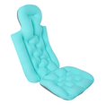 thumbnail image 1 of Almohada de bañera Cojín para bañera, accesorios para bañera, soporte para la espalda, alfombrilla grande transpirable para adultos, almohada para bañera para el , Azul azul 3 Magideal Almohada de bañera, 1 of 6