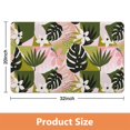 thumbnail image 2 of Large Bohemian Leaves Bathroom Mat Non Slip Quick Dry Super Absorbent Thin Bathroom Rugs,Cute,Bathroom Rugs Bath Mats Slip Resistant for Bathroom Living Room Entryway Kitchen Playroom,20x32 Inch, 2 of 5