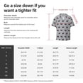 thumbnail image 5 of Yiaed Polka Dot Christmas Dog Print Mens Casual Wrinkle Free Shirts Short Sleeve Button Down Summer Stretch Dress Shirt-XX-Large, 5 of 5