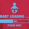 thumbnail image 3 of CafePress - Baby Loading Dark T Shirt - Men's Classic Graphic Cotton T-Shirt, 3 of 4