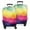 Colorful Tie Dye, variant on Colorful Tie Dye Wave Pattern Luggage Cover Fashion Suitcase Cover Baggage Covers Fit 25-28 Inch Luggage (Go Travel)