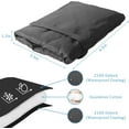 thumbnail image 4 of Outdoor Faucet Cover Protector, 2 Packs Faucet Socks Cold Weather Freeze Protection, Reusable Faucet Protector Insulation(8″H x5.9″W, Black), 4 of 7