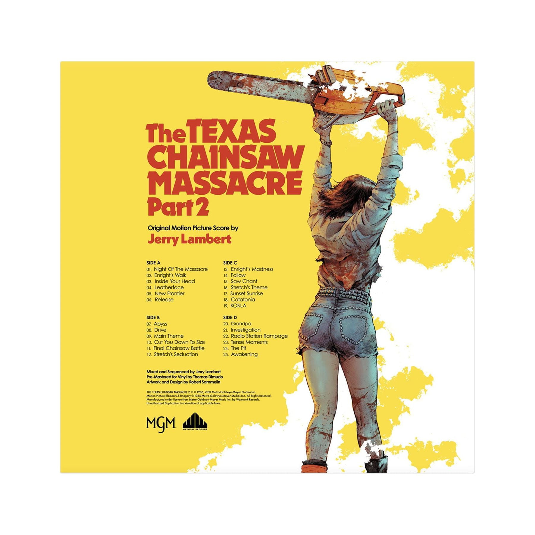 The Texas Chainsaw Massacre Part 2 – Waxwork Records