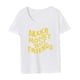 thumbnail image 5 of Camiseta básica para mujer, camiseta con cuello redondo para oficina, viajes, compras S, 5 of 8