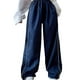 thumbnail image 1 of Qarigey Pantalón Unisex banda elástica de repuesto transpirable lavable fácil de combinar moda viaje deportes pantalón largo Prendas para la parte inferior del cuerpo Azul METRO, 1 of 6