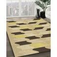 thumbnail image 3 of Ahgly Company Machine Washable Indoor Rectangle Transitional Brown Area Rugs, 5' x 7', 3 of 7