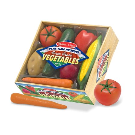 Melissa and Doug Play-Time Produce Vegetables - Play Food