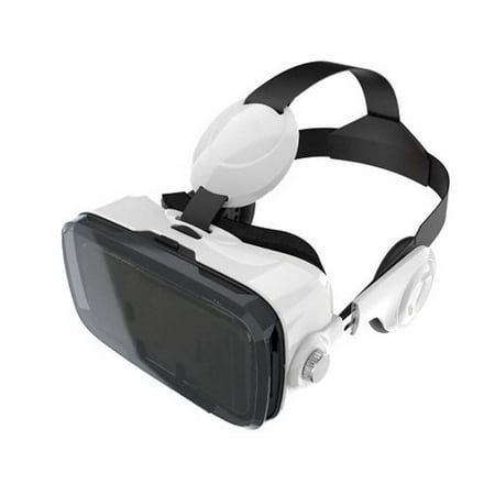 3D Virtual Reality Box (Vr Box) Glasses For 3.5 To 6 Inch Phones With Blutooth Control In Black