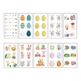 thumbnail image 4 of 10 pegatinas temporales de Pascua, bonitas pegatinas impermeables para manualidades, fabricación de bolsas DIY, 4 of 9