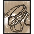 thumbnail image 1 of Great Art Now Mocha Linen Abstract by Angela Bawden, Framed Wall Art, 17.25W x 21.25H, 1 of 3