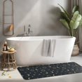 thumbnail image 2 of Dark Blue Sun Moon Cross Pattern Kitchen Rug Mat,Kitchen Runner Rugs Non Skid Washable,Decorative Kitchen Floor Mats for Kitchen,Sink,Laundry,17"x47.2", 2 of 7