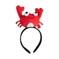 thumbnail image 4 of Barrettes Crab Headband Lobster Headband Red Party Headwear for Women Hair Sea Animal Accessory, 4 of 5