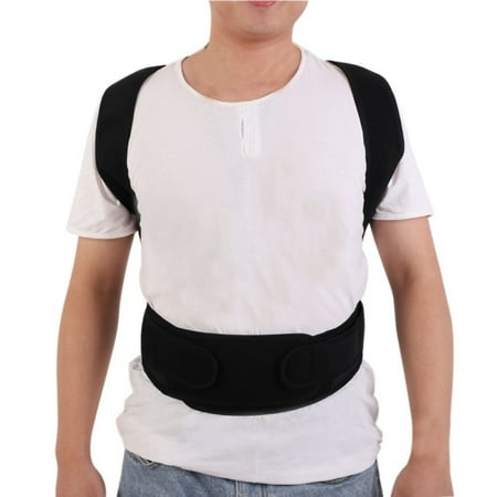Adjustable Orthopedic Back Brace Posture Corrector for Men and Women w Lumbar Support Belt - Shoulder, Neck, Upper Lower Back Pain Relief - Best Straightener (Best Way To Sleep With Upper Back And Neck Pain)