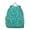 Greenish-blue-64, variant on Abstract Dog Art Student Backpack – Adorable Puppy Paw Print with Bone and Tail Cartoon Design, Artistic Watercolor Style for School
