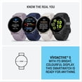 thumbnail image 3 of Garmin vívoactive 5 Fitness-Tracking Smartwatch with Aluminum Bezel and Silicone Band, Ivory, 3 of 8