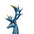 thumbnail image 2 of 2 Pcs/Set Rustic Reindeer Elk Figurines  Seated and Standing Deer Christmas Decorations  Home Office Desk Decor, 2 of 8