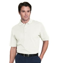 Monterey Club Men's Strech Cotton Solid Pique Golf Polo Shirt #1009