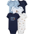 thumbnail image 1 of Carter's 5 Pk Short Sleeve Bodysuits -Daddy's Best Friend, 18 Months, 1 of 2