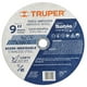thumbnail image 1 of Disco p/corte acero inox., T41, diámetro 9', alto rendimient Truper TRUPER DICOF-9020I, 1 of 4