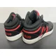 thumbnail image 3 of Size 10.5 - Adi - das Hoops 3.0 Mid Black Scarlet, 3 of 6