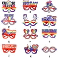 thumbnail image 2 of Minnieouse Gafas de Fiesta Temática accesorios divertidos para fotos decoración orgullo fotografía carnaval Iris accesorios para gafas doble Type3 NO3, 2 of 6