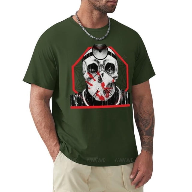 Camiseta de cuello redondo para hombre ropa estética del Dr. Octagon manga corta
