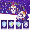 thumbnail image 3 of Mantel Wooffen Día de los Muertos Día de los Muertos x3, 3 of 7