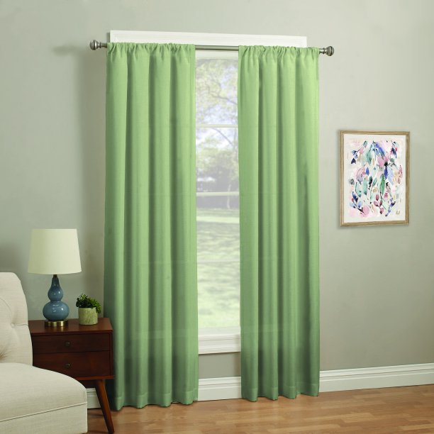 Mainstays Fashion Solid Window Curtain