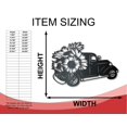thumbnail image 2 of Metal Sunflower Pickup Truck Wall Art | Indoor Outdoor 10, 2 of 3