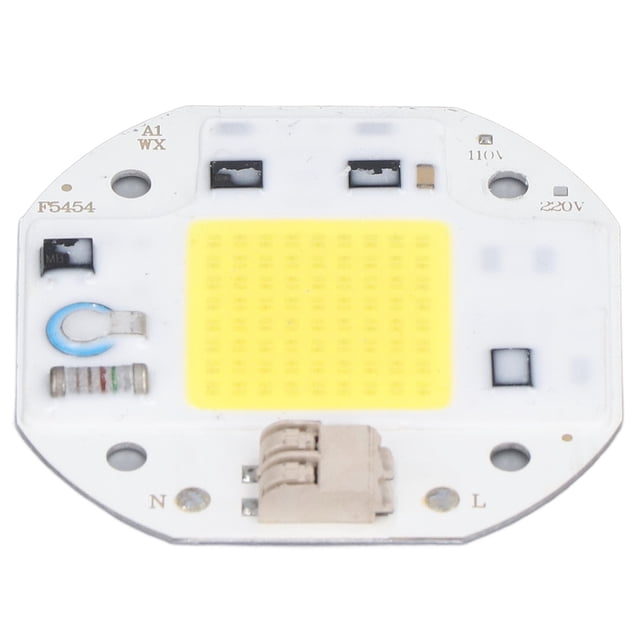 Chip LED De Cuentas De Lámpara COB De Alto Brillo, Base De Aluminio Fácil De Instalar Para Iluminación DIY