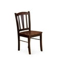 thumbnail image 3 of East West Furniture DLC-OAK-W Dublin Dining room Chair with Wood Seat - Set of 2, 3 of 4