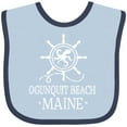 thumbnail image 3 of Inktastic Ogunquit Beach Maine Boys or Girls Baby Bib, 3 of 4