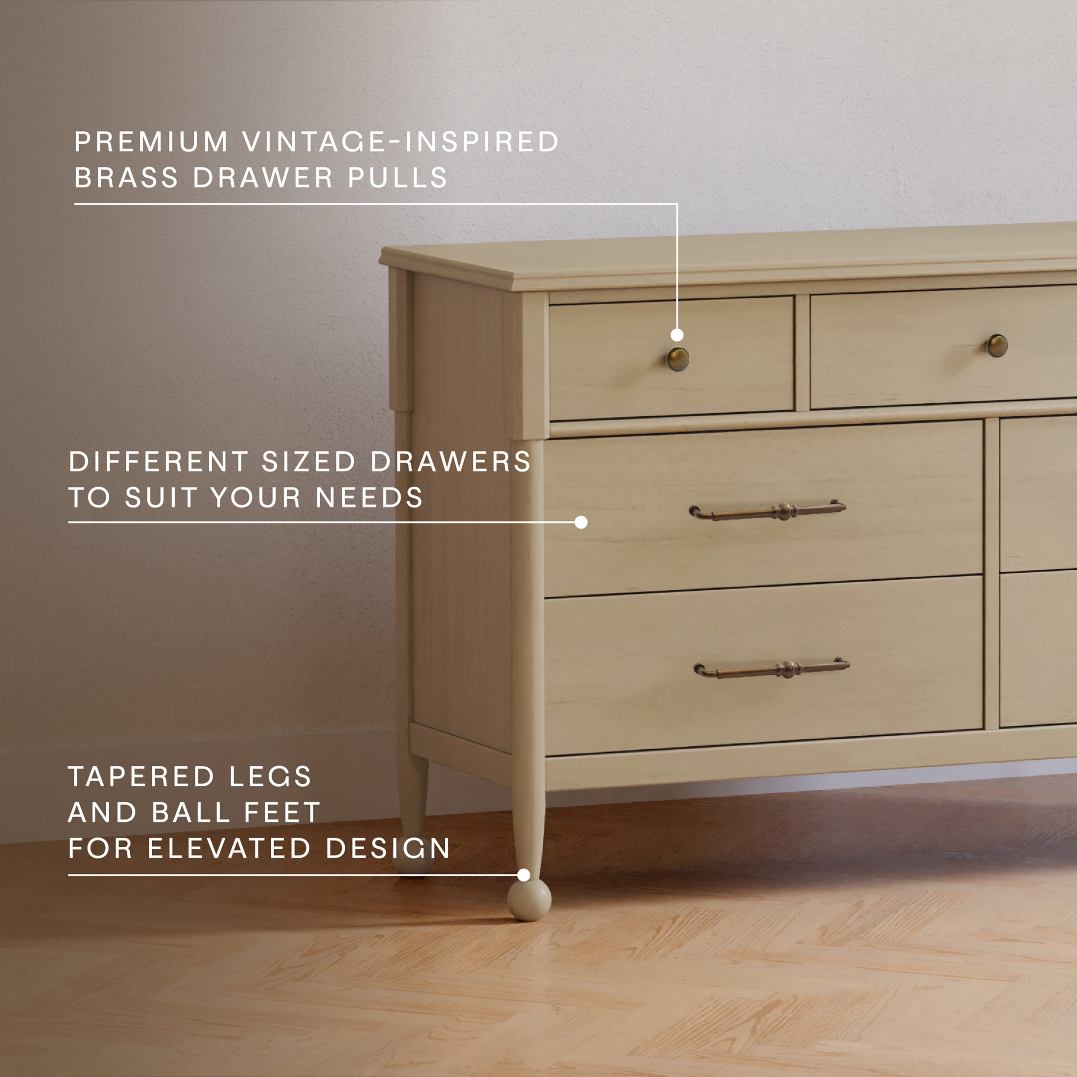 Namesake Alouette 7-Drawer Assembled Dresser