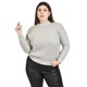 thumbnail image 1 of Suéter Roman Fashion Efecto Metalico Talla Extra Plateado 40, 1 of 6