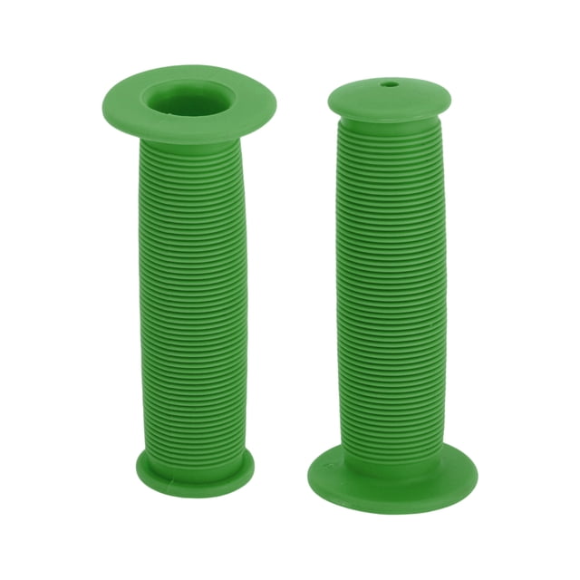 Cubiertas de empuñaduras de manillar de bicicleta Unique Bargains de 110 mm de largo, ligeras, protectores de extremo de ciclismo, verdes, 1 par