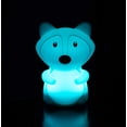 thumbnail image 5 of Fox, luz de noche para niños, luz de noche de silicona para bebés y niños pequeños, luz de noche blanda para la habitación de los niños, luz de noche de animales para niñas y niños, lámpara Kawaii, l JAMW Sencillez, 5 of 5