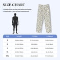 thumbnail image 2 of Salouo Ducky Print Pajama Pants for Men, Lounge Pants Elastic Waistband Casual Men's sleepwear Loungewear Sleep Pajama Pant -X-Large, 2 of 7