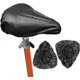 thumbnail image 1 of Waterproof Bike Saddle Cover in Black, Bicycle Seat Rain Cover with Elastic, 3Packs Bike Seat Cover, 1 of 5