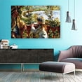 thumbnail image 3 of Idea4wall La Grenouillere by Pierre Auguste Renoir Canvas Wall Art Famous Art Prints for Home Wall Decor, 12"x18", 3 of 5
