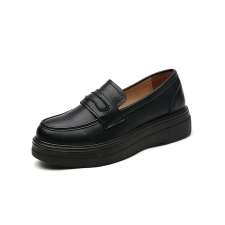 

Woobling Women Flats Low Top Dress Shoe Slip On Loafers Women s Flat Shoes Lightweight Casual Comfort Fashion Black#1 7.5