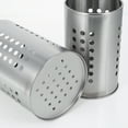 thumbnail image 7 of Stainless Steel Cooking Utensil Holder, Kitchen Utensil Drying Cylinder, Spoon Holder, Cooking Utensil Organizer for All Kitchens, 7 of 7