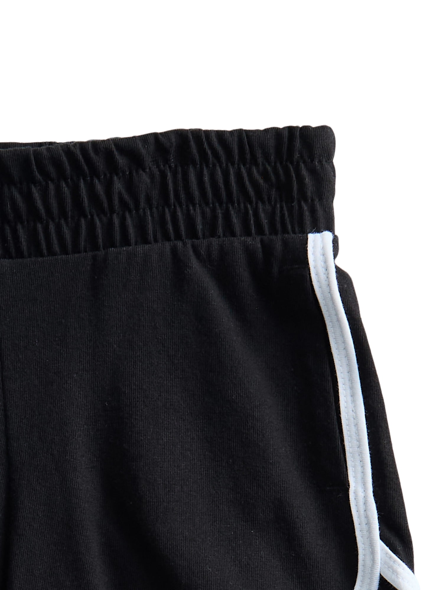 Wonder Nation Girls Dolphin Shorts, 2-Pack, Sizes 4-18 & Plus