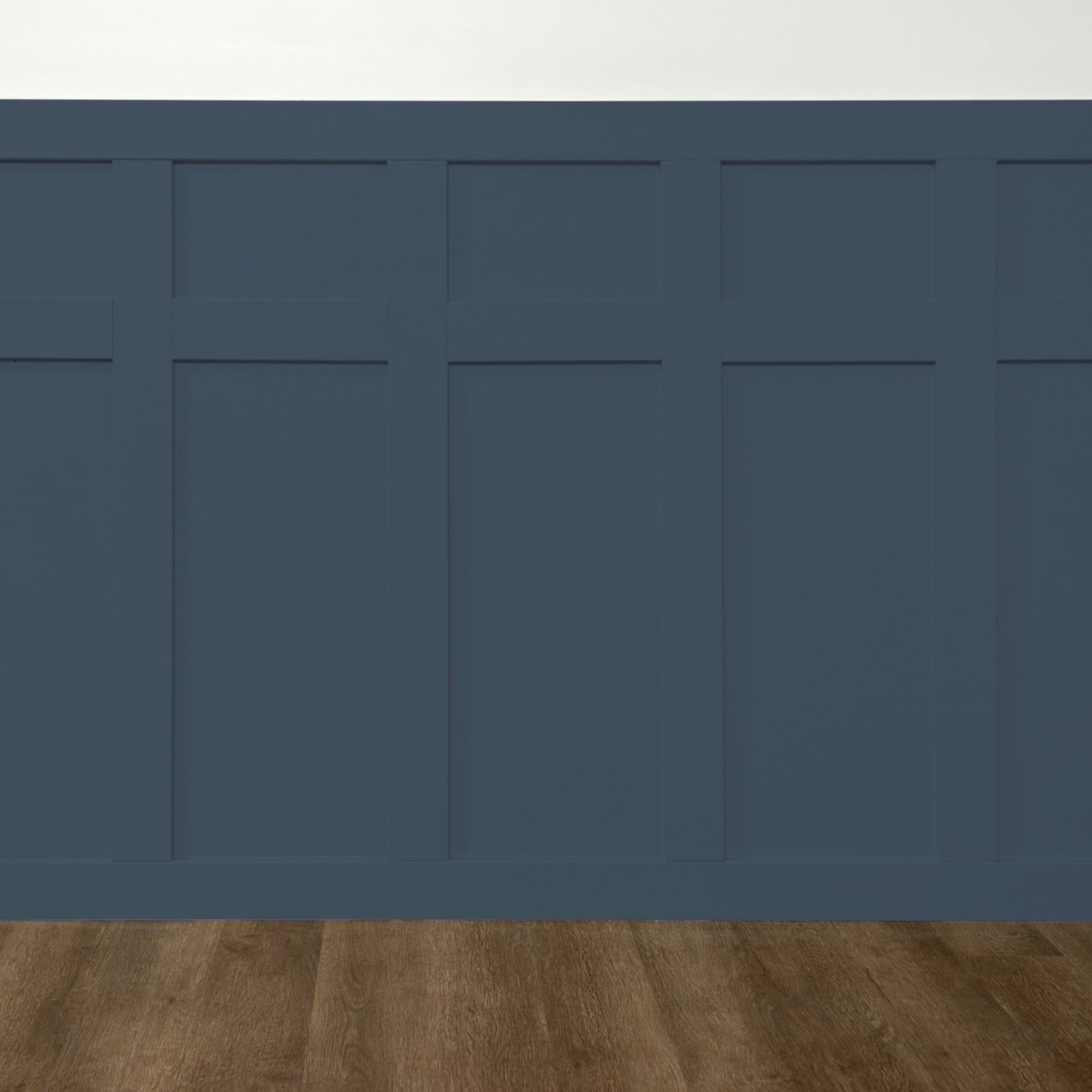 Glidden One Coat Cavalry / Navy Blue Semi-Gloss Interior Paint with Primer, 1 Gallon