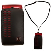 حول الرقبة المعلقة الحبل فتح أعلى الأسود والأحمر يناسب LG b470 flip phone