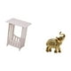 thumbnail image 5 of Mesita De Noche Práctica Con Estatua De Elefante De Resina, Escultura Decorativa De Animal, Ideal Para Hoteles, Cafeterías, Salones, Balcones, Estantes, Dormitorios Y Decoración Del Hogar., 5 of 8