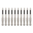 thumbnail image 4 of 10Pcs Cross Magnetic Screwdriver Bit Alloy Steel Anti-Slip Long Drill Bits Ph2, 4 of 8