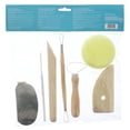thumbnail image 3 of Art Alternatives Essential Pottery Tools Set, 8-Pieces, 3 of 3